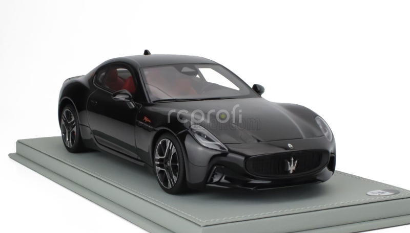 Bbr-models Maserati Granturismo Folgore 2023 - Con Vetrina - With Showcase 1:18 Nero Assoluto - Černá