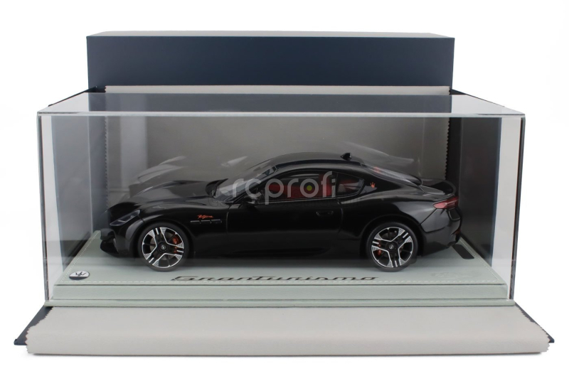 Bbr-models Maserati Granturismo Folgore 2023 - Con Vetrina - With Showcase 1:18 Nero Assoluto - Černá