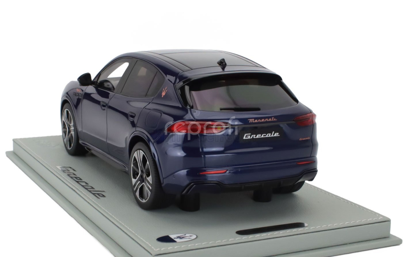 Bbr-models Maserati Grecale Folgore Suv 2022 - Con Vetrina - With Showcase 1:18 Blu Intenso - Blue Met