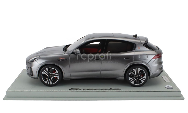 Bbr-models Maserati Grecale Folgore Suv 2022 - Con Vetrina - With Showcase 1:18 Grigio Lava - Grey Met