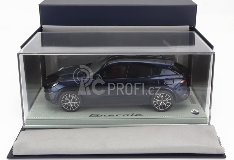 Bbr-models Maserati Grecale Trofeo Suv 2023 1:18, modrá