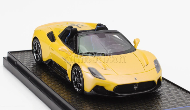 Bbr-models Maserati Mc20 Cielo Spider 2022 - Birdcage Rims 1:43 Giallo Genio - Žlutá