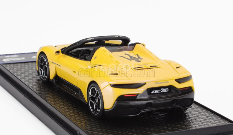 Bbr-models Maserati Mc20 Cielo Spider 2022 - Birdcage Rims 1:43 Giallo Genio - Žlutá