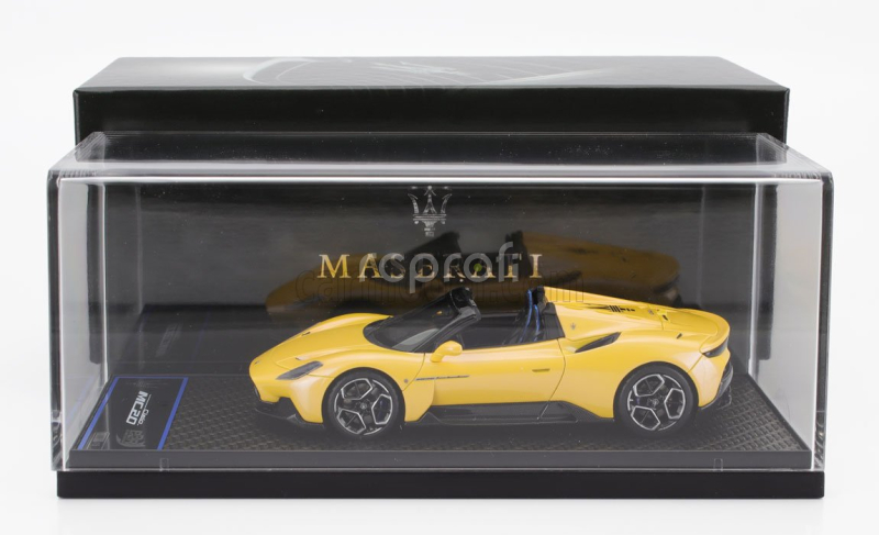 Bbr-models Maserati Mc20 Cielo Spider 2022 - Birdcage Rims 1:43 Giallo Genio - Žlutá