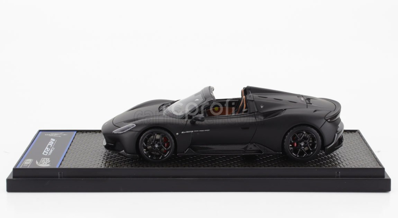 Bbr-models Maserati Mc20 Cielo Spider 2022 - Birdcage Rims 1:43 Nero Opaco - Matná Černá