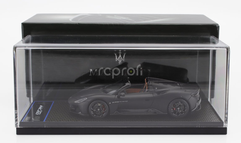 Bbr-models Maserati Mc20 Cielo Spider 2022 - Birdcage Rims 1:43 Nero Opaco - Matná Černá