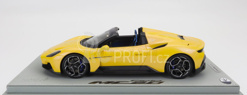 Bbr-models Maserati Mc20 Cielo Spider 2022 1:18, žlutá