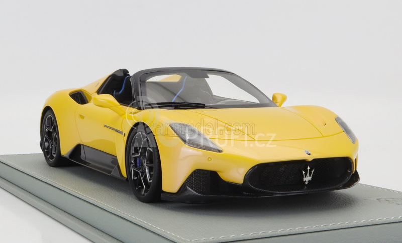 Bbr-models Maserati Mc20 Cielo Spider 2022 1:18, žlutá