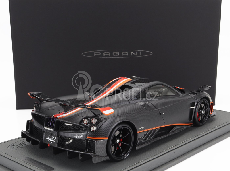 Bbr-models Pagani Imola 2020 - Con Vetrina - With Showcase 1:18 Uhlíkové Vlákno Matně Černé