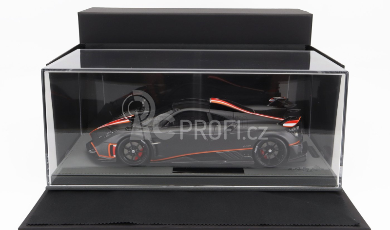 Bbr-models Pagani Imola 2020 - Con Vetrina - With Showcase 1:18 Uhlíkové Vlákno Matně Černé