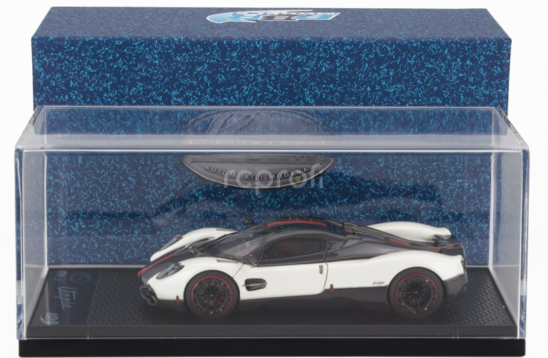 Bbr-models Pagani Utopia 2022 1:43 White Carbon - Bianco Benny Carbonio