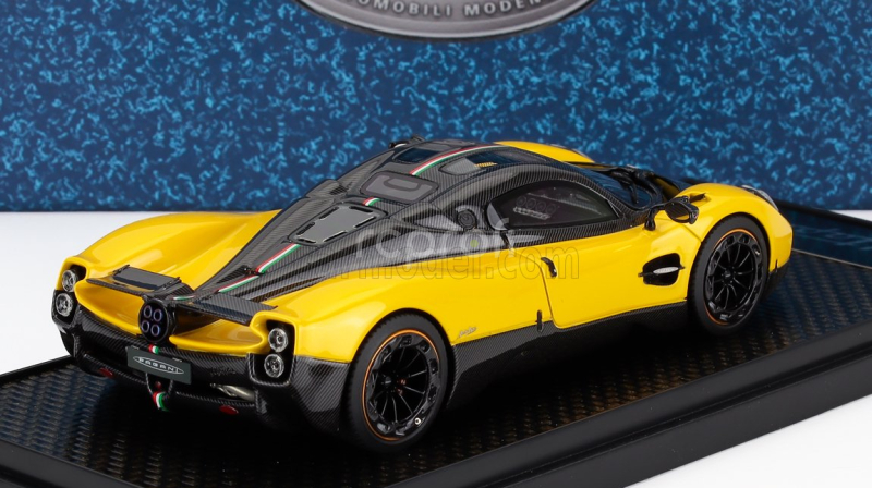 Bbr-models Pagani Utopia 2022 1:43 Žlutý Karbon - Giallo Ginevra Carbonio