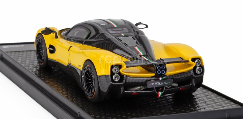 Bbr-models Pagani Utopia 2022 1:43 Žlutý Karbon - Giallo Ginevra Carbonio