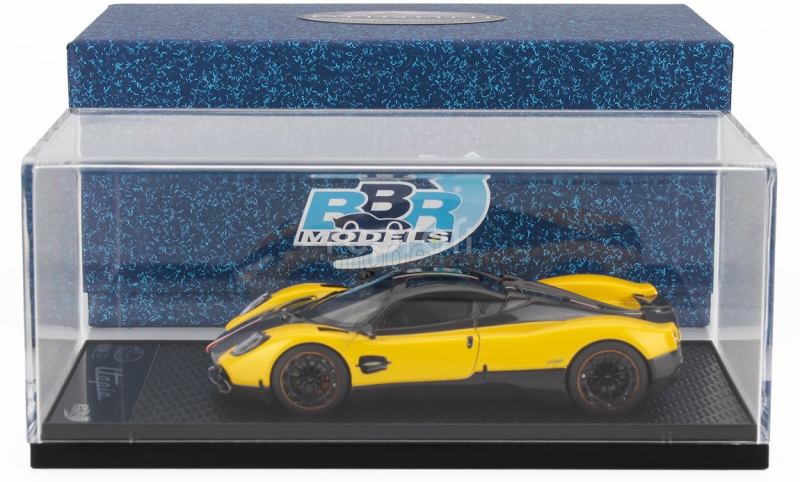 Bbr-models Pagani Utopia 2022 1:43 Žlutý Karbon - Giallo Ginevra Carbonio
