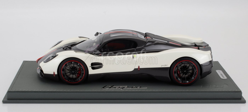 Bbr-models Pagani Utopia 2022 - Con Vetrina - With Showcase 1:18 Bianco Benny - Bílá