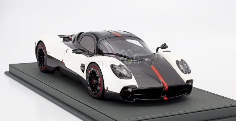 Bbr-models Pagani Utopia 2022 - Con Vetrina - With Showcase 1:18 Bianco Benny - Bílá