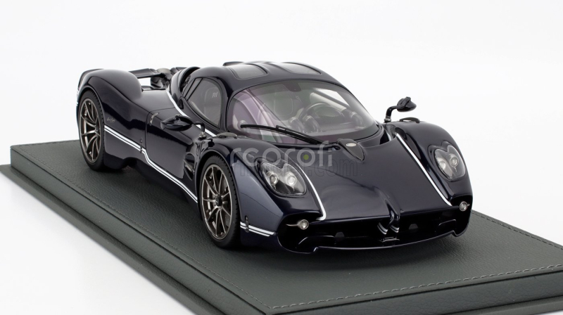 Bbr-models Pagani Utopia 2022 - Con Vetrina - With Showcase 1:18 Modrá Půlnoční Lesklá