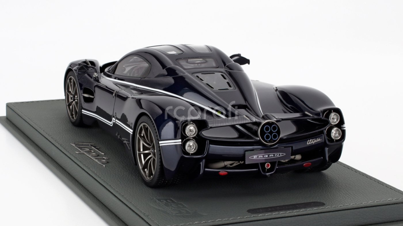 Bbr-models Pagani Utopia 2022 - Con Vetrina - With Showcase 1:18 Modrá Půlnoční Lesklá