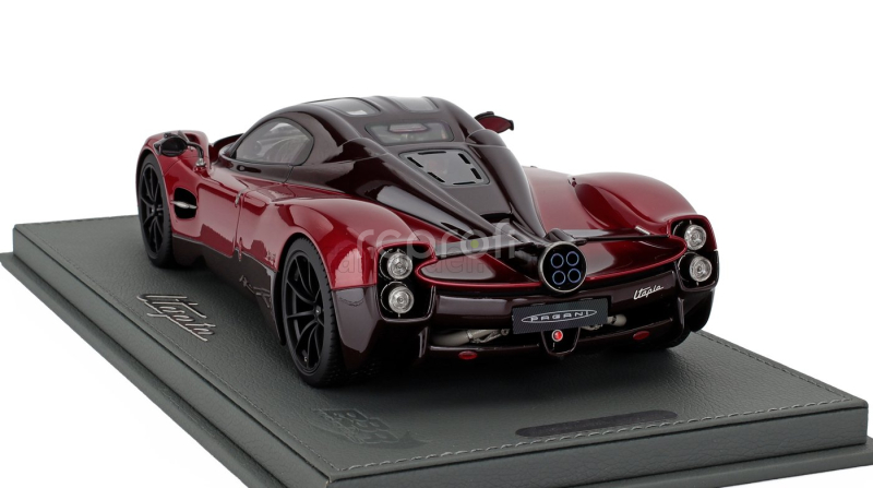 Bbr-models Pagani Utopia 2022 - Con Vetrina - With Showcase 1:18 Rosso Dubai - Červená