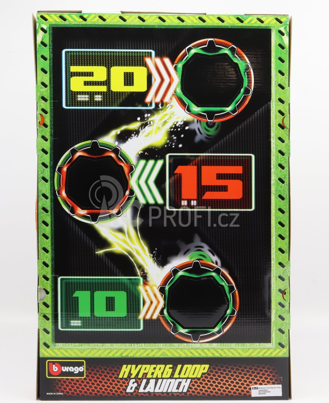 Bburago Accessories Diorama - Go Gears Extreme Hyper Loop & Launch 1:64