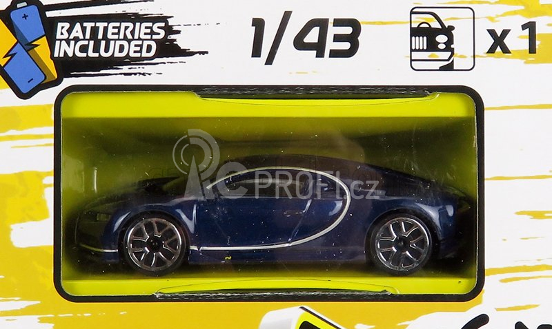 Bburago Accessories Diorama - Automyčka s Bugatti Chiron Le Patron 2016 1:43