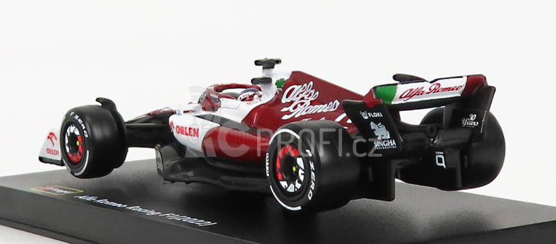 Bburago Alfa romeo F1 C42 Team Orlen Racing N 77 1:43, červená