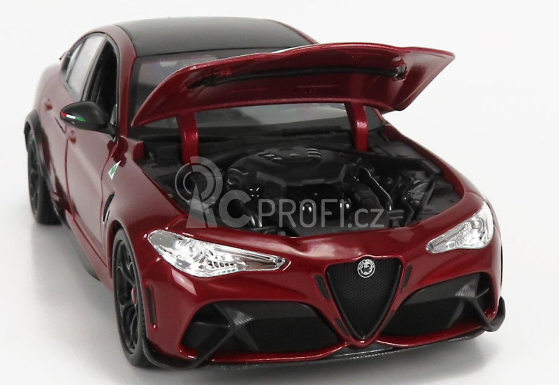 Bburago Alfa romeo Giulia Gta 2020 1:18 Rosso Alfa Met - Tmavě Červená Met