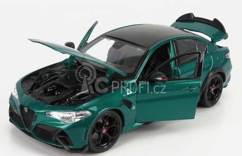 Bburago Alfa romeo Giulia Gta 2020 1:18 Verde Montreal - Green Met