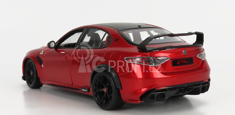 Bburago Alfa romeo Giulia Gtam 2020 1:18 Rosso Gta - Red Met