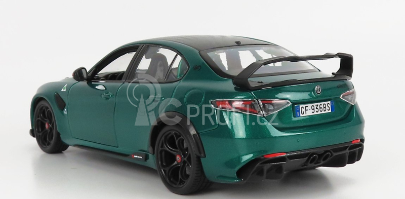 Bburago Alfa romeo Giulia Gtam 2020 1:18 Verde Montreal - Green Met