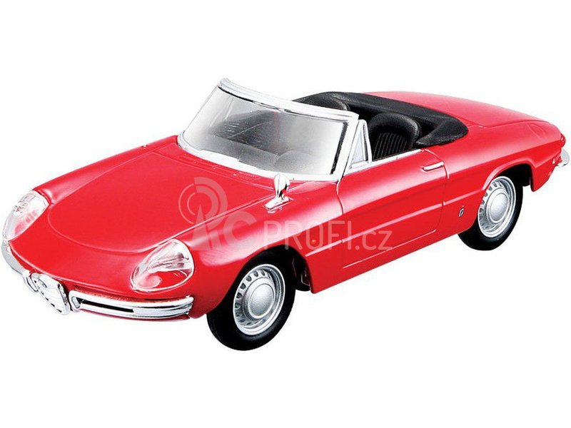 Bburago Alfa Romeo Spider 1996 1:32 červená