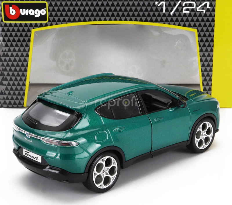 Bburago Alfa romeo Tonale 2023 1:24 Green Met