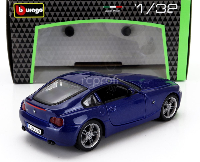 Bburago BMW Z4m Coupe 2003 1:32 Blue Met