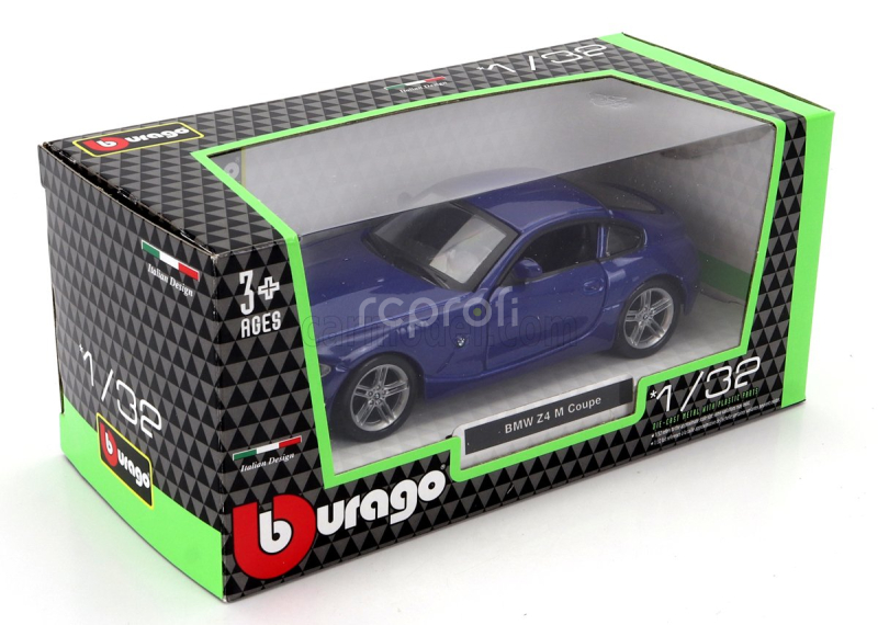 Bburago BMW Z4m Coupe 2003 1:32 Blue Met