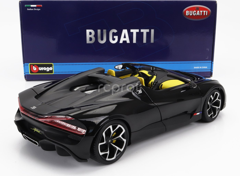 Bburago Bugatti W16 Mistral 2023 1:18 Black