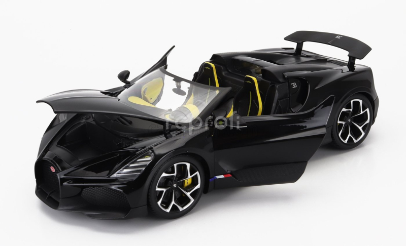 Bburago Bugatti W16 Mistral 2023 1:18 Black