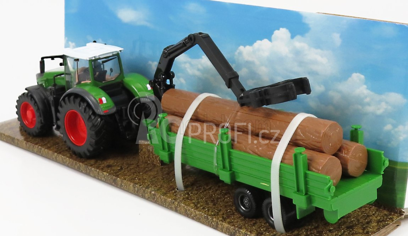 Bburago Fendt 1050 Vario se dřevem