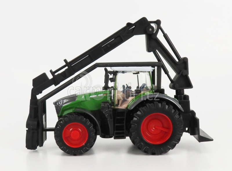 Bburago Fendt Vario 1050 Tractor Loader 2016 1:50 Zelená Šedá