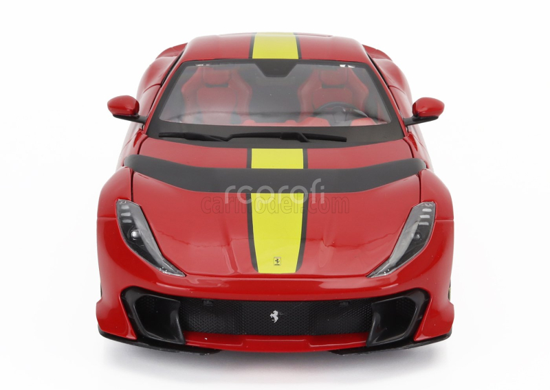 Bburago Ferrari 812 Competizione 2021 1:18 Rosso Corsa - Červenožlutá