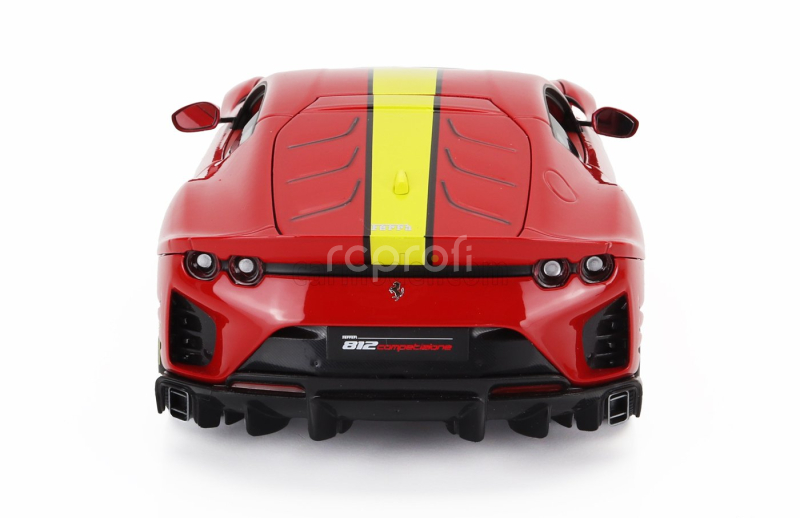 Bburago Ferrari 812 Competizione 2021 1:18 Rosso Corsa - Červenožlutá