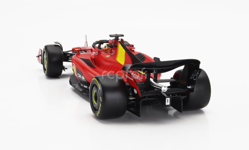 Bburago Ferrari F1  Sf-23 Team Scuderia Ferrari N 16 4th Monza Italy Gp 2023 Charles Leclerc 1:18 Červená Černá Žlutá