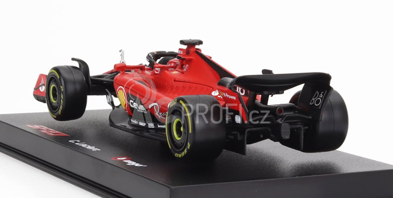 Bburago Ferrari F1 Sf-23 Team Scuderia Ferrari N 16 1:43, červená