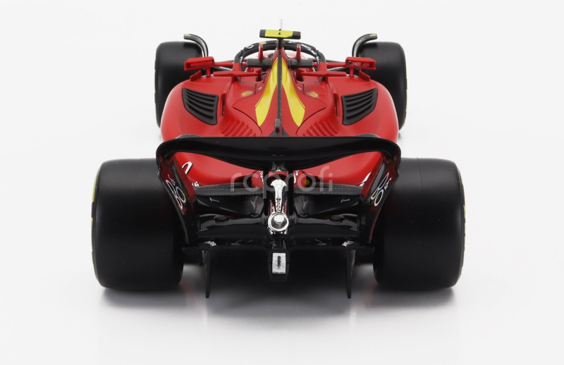 Bburago Ferrari F1  Sf-23 Team Scuderia Ferrari N 55 Pole Position 3rd Monza Italy Gp 2023 Carlos Sainz 1:18 Červená Černá Žlutá