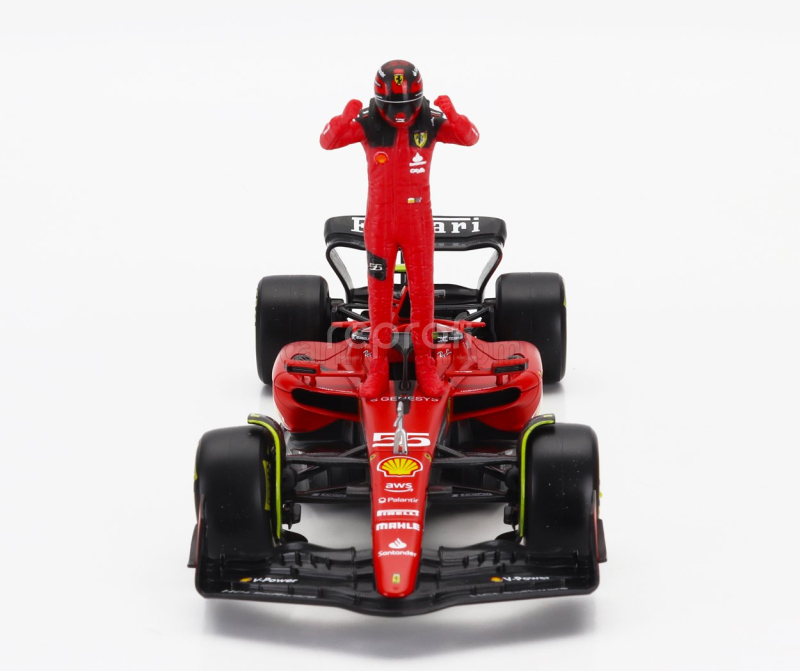 Bburago Ferrari F1  Sf-23 Team Scuderia Ferrari N 55 Season 2023 Carlos Sainz 1:24 Červená Černá