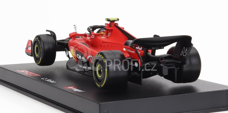 Bburago Ferrari F1 Sf-23 Team Scuderia Ferrari N 55 1:43, červená