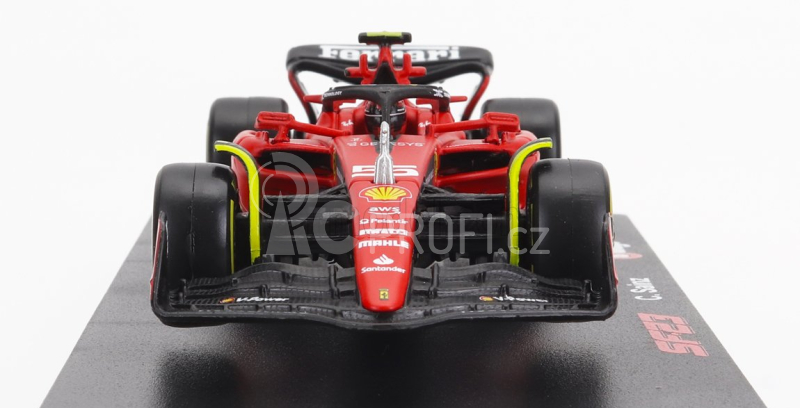 Bburago Ferrari F1 Sf-23 Team Scuderia Ferrari N 55 1:43, červená