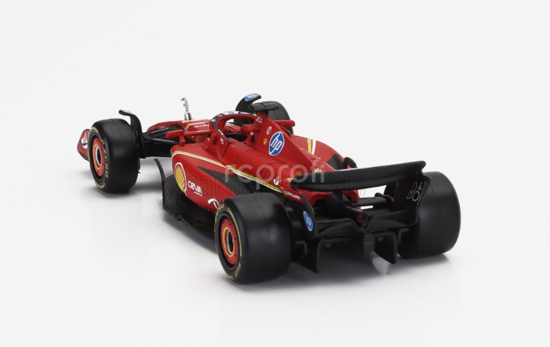 Bburago Ferrari F1  Sf-24 Team Scuderia Ferrari N 16 4th Emilia Romagna Imola Gp 2024 Charles Leclerc 1:43 Červená Černá