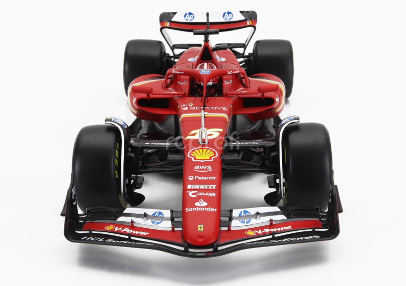 Bburago Ferrari F1  Sf-24 Team Scuderia Ferrari N 16 Season 2024 Charles Leclerc 1:18 Červená Černá