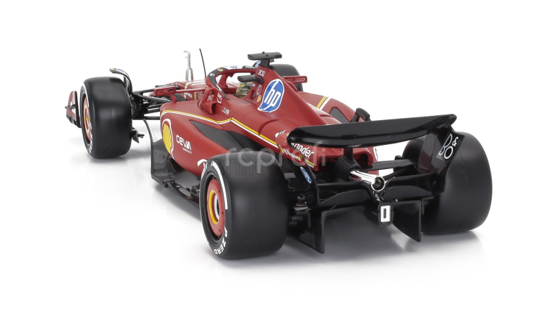Bburago Ferrari F1  Sf-24 Team Scuderia Ferrari N 16 Winner Italy Monza Gp 2024 Charles Leclerc 1:18 Červená Bílá Černá