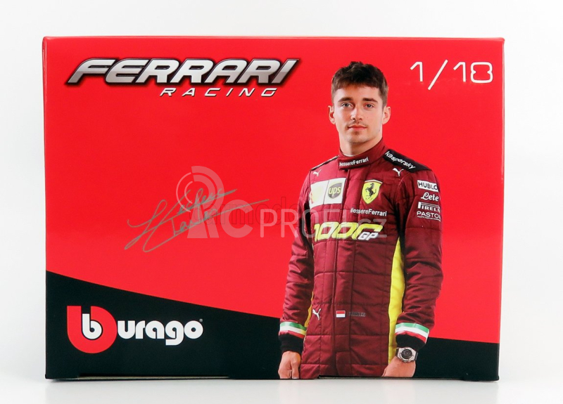 Bburago Ferrari F1  Sf1000 Team Scuderia Ferrari N 16 8th Toscana Gp Mugello 1000th Gp Ferrari F1 2020 C.leclerc 1:18 Mugello Red